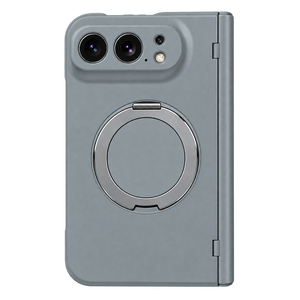 Étui de téléphone magnétique pliable avec support anneau, coque de protection antichoc compatible avec les accessoires magnétiques pour Samsung Galaxy - Product Image 3
