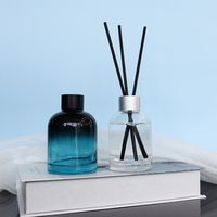 Flacons diffuseurs en verre recyclé écologique 100ml/150ml - 10 + couleurs, certifiés FDA pour les marques de soins de la peau de luxe