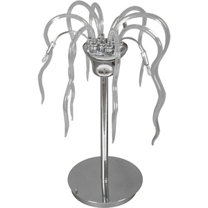 ERFOUD 3xG4 12V Al.50xD.30cm Lámpara de sobremesa cromada Elegantes lámparas de mesa con acabado cromado 3xG4 12V Al.50xD.30cm - Product Image 1