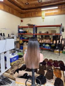 Perruque 100% cheveux humains vietnamiens, cheveux vierges bruts, cuticules alignées, lisses naturels, ondulation corporelle, vente en gros, exportation - Product Image 4