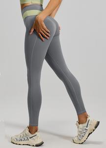 Pantalons de yoga pour femmes grandes tailles, taille haute, élastiques, ajustés, respirants, séchage rapide, écologiques, sans coutures gênantes - Product Image 2