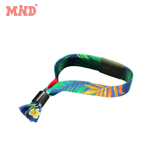 Vòng Tay Thông Minh Tùy Chỉnh Vòng Đeo Tay Vé Vòng Tay Vip RFID 13.56Mhz Vòng Đeo Tay Vải Dệt Chip Thông Minh <span class=keywords><strong>NFC</strong></span> Cho Các Sự Kiện - Product Image 4