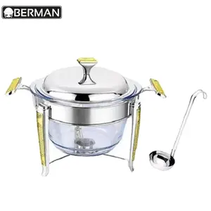 Berman Keuken Koken Apparatuur Mini Elektrische Chafing Dish Factory Set Voedsel Warmer Buffet Eten Heater Voor Andere Hotel