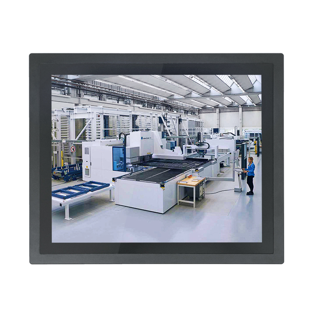 17inch HMI LCD Screen Front IP65 Waterproof Industrial Panel Capacitive Touch Screen Monitor