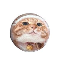 Badge personnalisé en peluche et émail, épingle métallique avec nom, vente en gros, impression offset, directement de l'usine, cadeau populaire très demandé