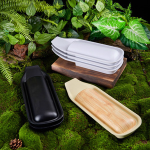Assiettes de restaurant créatives style montagne pour hot pot et barbecue avec poignées en forme de cuillère pour bœuf flocon de neige, bœuf fraîchement tranché et - Product Image 4