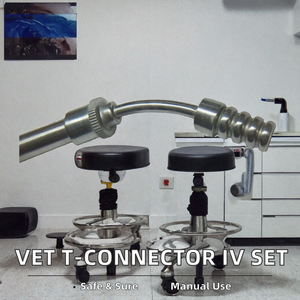 Conector en T Veterinario A S AMPEX, Juego de Extensión IV para Uso Quirúrgico en Perros, Seguro y Confiable, Clase II, Garantía de 3 Años - Product Image 2