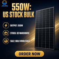 Fournisseur en gros de panneaux solaires 550W, panneaux solaires importés, prix de liquidation moins cher, stock américain