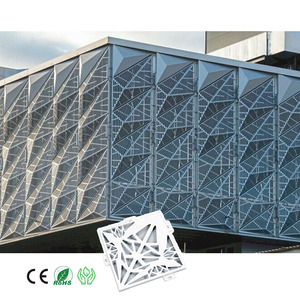 Customized Anodizing <strong>Aluminum</strong> Facade Perforated Carved Perforated <strong>Aluminum</strong> <strong>Panel</strong> for Wall Facade - Product Image 6
