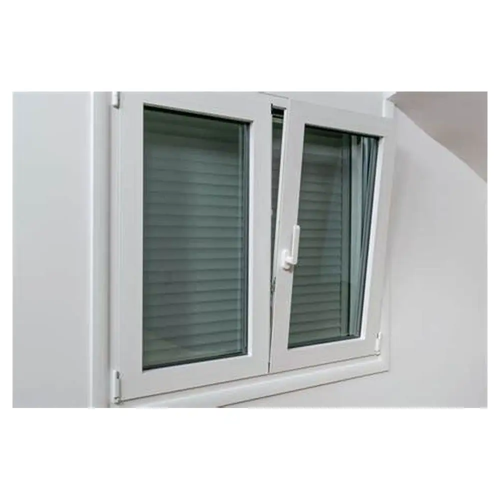 نوع جديد من النوافذ بسعر أقل نافذة UPVC زجاج مزدوج سهل التركيب إمالة عالية الجودة وتحول النافذة
