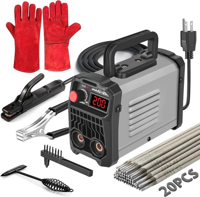 COROTC US Stock Free Shipping Super MINI Portable Welding Machine IGBT Inverter Arc Force Welder Machine 110V US Plug ARC Welder