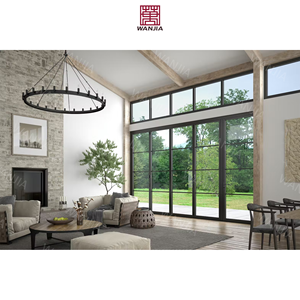 <span class=keywords><strong>Porte</strong></span> <span class=keywords><strong>d</strong></span>'entrée en verre de magasin extérieur à coupure thermique <span class=keywords><strong>porte</strong></span> en verre pliante étanche à usage intensif <span class=keywords><strong>porte</strong></span>-fenêtre pliante en aluminium - Product Image 3