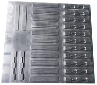 HengXing HX-AM06 moules de thermoformage en aluminium entièrement automatiques à grande vitesse PET PE PS PVC ABS boîte de raisin en plastique formage sous vide