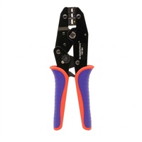 GKGJ Kit de Herramientas Profesional de Crimpado con Trinquete de 9 Pulgadas, Alicates de Mandíbula de Acero al Carbono, Estuche Multifuncional, Operado Manualmente, OEM, 1 Año de Garantía