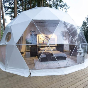 Dôme de glamping extérieur 4m 5m 6m 7m 8m, tentes de glamping de luxe, tentes de camping, dôme géodésique à vendre - Product Image 1