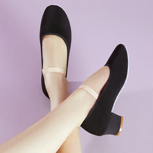 Zapatos <span class=keywords><strong>de</strong></span> profesor <span class=keywords><strong>de</strong></span> baile <span class=keywords><strong>de</strong></span> práctica <span class=keywords><strong>de</strong></span> pie <span class=keywords><strong>de</strong></span> suela blanda para mujer, zapatos <span class=keywords><strong>de</strong></span> enseñanza <span class=keywords><strong>de</strong></span> <span class=keywords><strong>Ballet</strong></span> al aire libre <span class=keywords><strong>de</strong></span> tacón bajo <span class=keywords><strong>de</strong></span> lona para mujer - Product Image 6