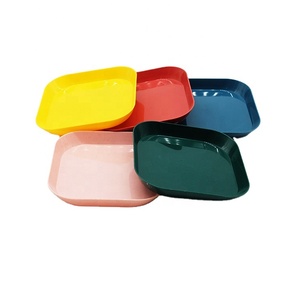 Assiettes à dîner incassables en paille de blé, assiettes écologiques biodégradables pour les restaurants, plastique pour bocaux et plats de pique-nique, 8 pièces - Product Image 4