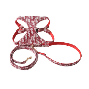 Arnés de Perro Personalizado de PVC Impreso con Cierre de Hebilla Ajustable, Estilo de Lujo para Mascotas de Raza Pequeña, Fábrica OEM ODM - Product Image 2