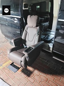 Sedile <span class=keywords><strong>Auto</strong></span> in Pelle per Toyota, Stile Aviazione, Programmabile, Girevole, Sollevabile, per MPV, Van, SUV - Product Image 5