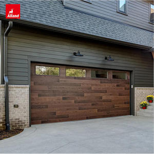 Portes <span class=keywords><strong>de</strong></span> <span class=keywords><strong>garage</strong></span> en bois motorisées à enroulement extérieur <span class=keywords><strong>de</strong></span> luxe <span class=keywords><strong>de</strong></span> haute technologie européennes Allandgroup pour les constructeurs et les entrepôts - Product Image 3