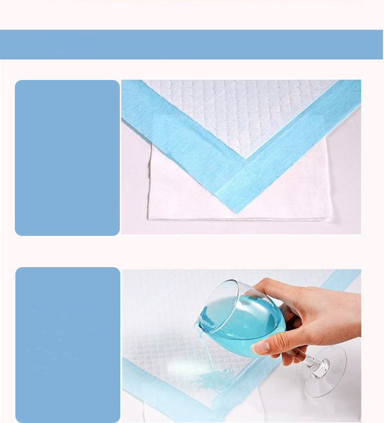 Бесплатные образцы Amazon Hot 22x22 дюйма 28x30 дюймов, клейкие прокладки для собак, коврики для тренировок в горшке с древесным углем для собак и щенков