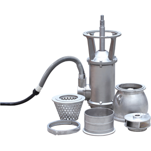 Pompe à eau submersible magnétique portable en acier inoxydable de 8 pouces, OEM, pour eau sale, 8SZQ500-10-22 - Product Image 1