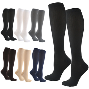 Calcetines de Compresión Deportivos para Correr, Calcetines Médicos de Enfermería para Viajes en Avión, Embarazo, Edema, Diabetes, Várices - Product Image 3
