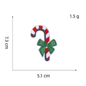 Iron on Cute Embroidery Christmas Tree Patch for Clothing Bag Decoration - Product Image 4