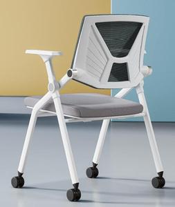 Meja konferensi lipat, meja komputer dapat ditumpuk, ruang rapat, meja kantor dapat diperpanjang dengan sinar dapat disesuaikan - Product Image 4