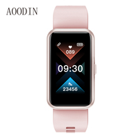 Maxtop Monitor Kesehatan Pria Wanita, gelang pintar gelang kesehatan olahraga CE ROHS pelacak kebugaran Reloj tahan air