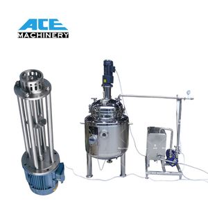 Equipo Mezclador Emulsionador Cosmético de Acero Inoxidable de 2000-5000L, Máquina para Hacer Crema Corporal, Mezclador Emulsionador al Vacío - Product Image 3