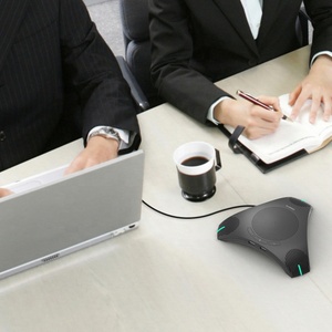 Système de microphone de conférence | Plug & Play USB omnidirectionnel sans fil | pour la réunion <span class=keywords><strong>Zoom</strong></span>/<span class=keywords><strong>Teams</strong></span> Room avec haut-parleur - Product Image 4