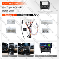 Pantalla Android de 12.3 Pulgadas para Auto con DSP, GPS y RGB para Camry 2012-2014, Instalación Estéreo, Panel de Acabado, Arnés de Cableado, Decodificador Canbus