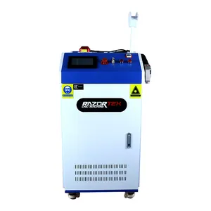 Mesin pembersih laser serat laser genggam 2000w, mesin pembersih laser penghilang karat laser cat