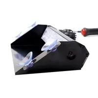 Feux stroboscopiques LED pour voiture 12V DC, rouge, bleu, jaune, blanc, lampes de signalisation, clignotants d'urgence, lumière d'avertissement pour pare-brise, prise allume-cigare