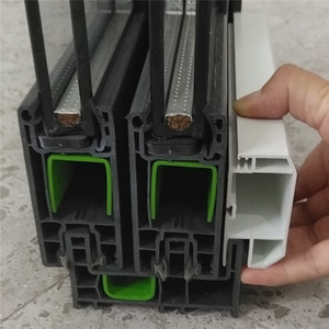 Profil Pintu Geser PVC Seri 2, 60 88 112 mm, 2.5 Track, 3 Track - Product Image 6