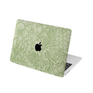 Funda de Piel Sintética para Portátil con Diseño Floral para Mac Book Air/Pro - Product Image 1