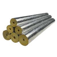 Isolation thermique pour système de tuyauterie 64 kg/m³ épaisseur 2'' – Isolation de tuyaux d'eau en laine de verre FSK