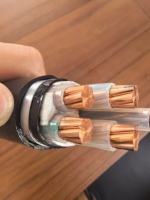 Cable de Alimentación Blindado YJV22 STA Directo de Fábrica, Conductor de Cobre 3*35+2*16mm2, 5 Núcleos, Aislamiento XLPE, Cubierta de PVC, Estándar IEC