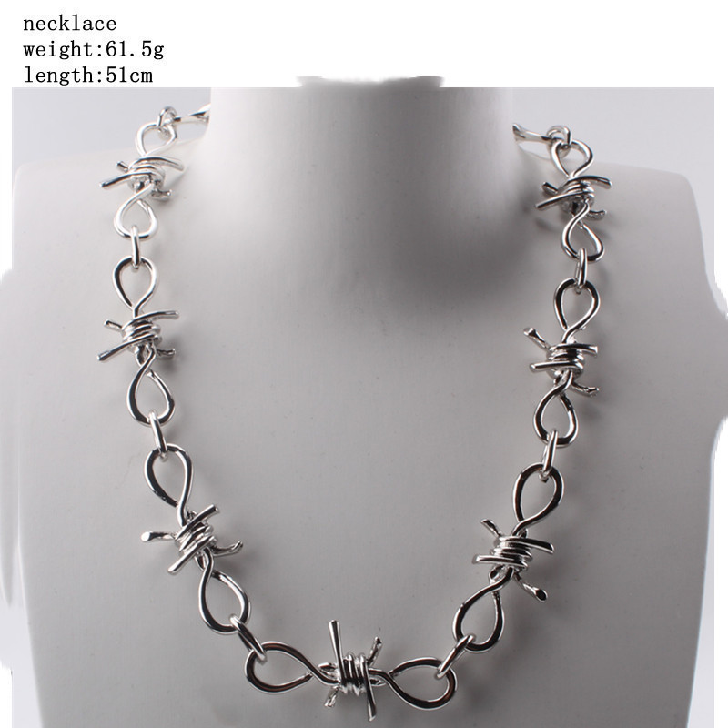Large Spike Necklace
