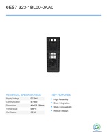 Controlador de Programación PLC de Automatización Industrial Usado S-m 6ES7 323-1BL00-0AA0 para Sistemas de Control Industrial