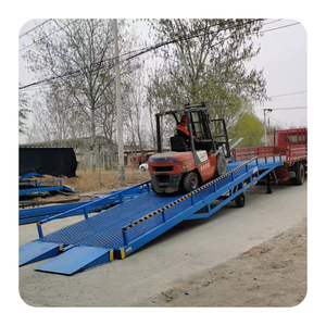 Usato forte telaio carico Dock rampa imbarco ponte carrelli elevatori tipo prodotto contenitore - Product Image 3