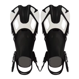 Ergonomische, verstellbare, langlebige, kratzfeste Schwimmflossen mit Schnellverschluss für Männer und Frauen, Wassersport - Product Image 4