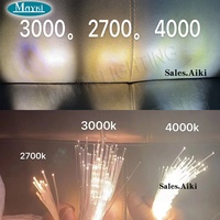 Cable de Fibra Óptica al por Mayor de Fábrica China, Fibra PMMA de 0.25mm a 3mm con Luz LED en el Extremo, Varios Tamaños Disponibles