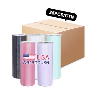 Sublimation Glitter Tumblers 