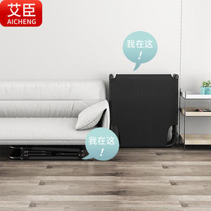 Lit de camp pliant Aicheng, taille simple rectangulaire, lit de sieste pour bureau extérieur avec support, style simple YY-1117 - Product Image 3