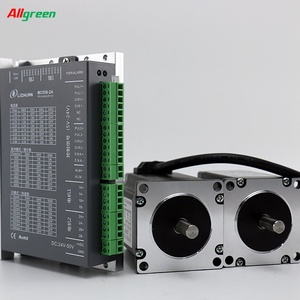 ชุดมอเตอร์สเต็ปเปอร์ Allgreen แบบสองแกน CNC 5.6A DC24V-50V 2 แกน 2 เฟส Nema 24 พร้อมชุดไดรเวอร์มอเตอร์สเต็ปเปอร์ MC556-2A+LC60HS65 - Product Image 1