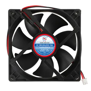 80*80*25mm 12 v, Micofan 24v Dc soğutma fanı 12 Volt Mini şarj edilebilir Fan 80mm 8025 fırçasız Fan