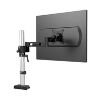 Soporte de Escritorio para Monitor LCD de Aleación de Aluminio D13G, Compatible con Pantallas de 15 a 27 Pulgadas, VESA 75/100 mm, Inclinación de 15°, Giro de 180°