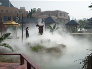 Fairyland tại chỗ cài đặt trong nhà/ngoài trời khách sạn sương mù đài phun nước sương mù nhà sản xuất vuông hồ thị trường nhà ánh sáng dễ dàng đá vườn - Product Image 5